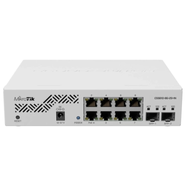 MikroTik CSS610-8G-2S+IN 8-портовий гігабітний керований комутатор