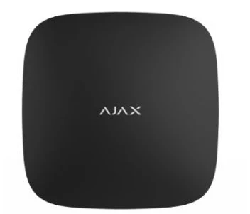 Hub 2 (black) EU Інтелектуальний центр системи безпеки Ajax з підтримкою датчиків з фотофіксацією фото 1