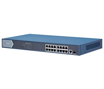 DS-3E0518P-E 16-портовий гігабітний некерований PoE фото 1