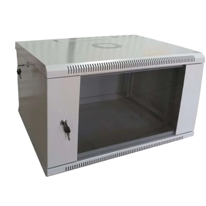 WMNC-35-6U-FLAT Шкаф 6U 600x350 мм Hypernet настенный розборной