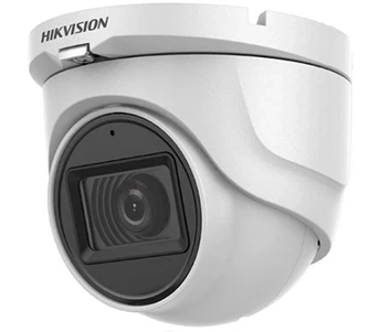 DS-2CE76H0T-ITMFS 5Мп Turbo HD видеокамера Hikvision с встроенным микрофоном