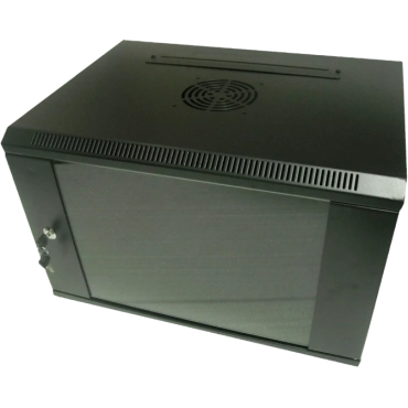 Hypernet WMNC-9U-FLAT-AC-BLACK Шкаф коммутационный настенный 9U 600x450