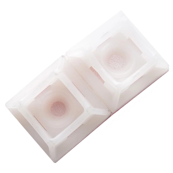APRO PH-2020WC Майданчик самоклеючий для кабельної стяжки до 5 мм з отвором білий (пач. 50 шт.) фото 1