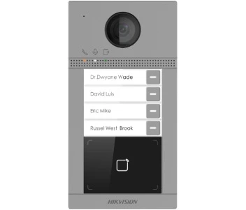 DS-KV8413-WME1(B)/Surface/Flush 2Мп IP виклична панель з Wi-Fi