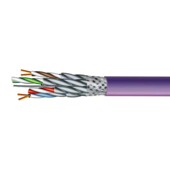 Category 7e S/FTP LSZH 4х2х23 AWG (70910151) бухта 500м. Кабель ЗЗКМ (FTP мідь безгалоговий LSZH) фото 1