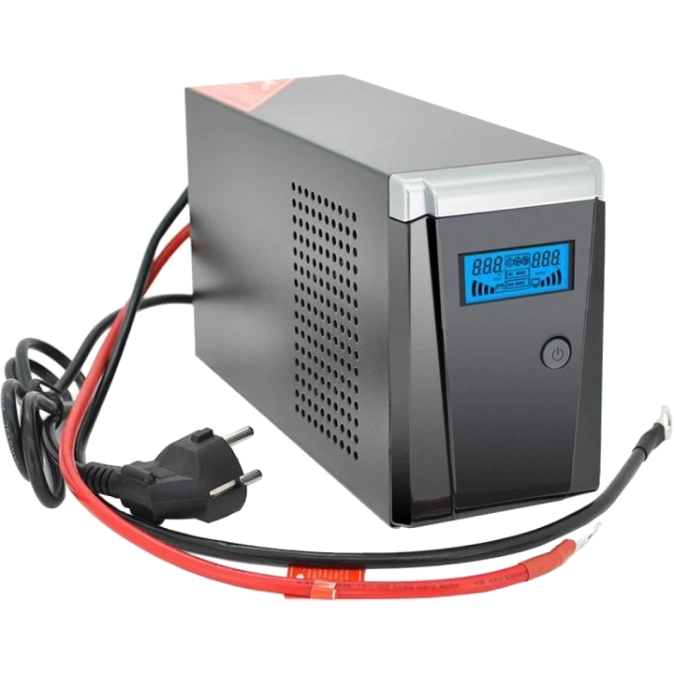 RITAR RTSW-500 LCD ИБП с правильной синусоидой (300 Вт) 12В, под наружный АКБ