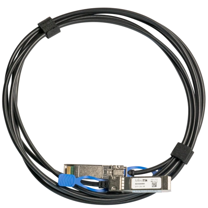 MikroTik SFP28 1m direct attach cable (XS+DA0001) DAC кабель фото 1