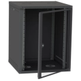 IPCOM СН-15U 600х450 скло RAL9005 Шафа серверна фото 2