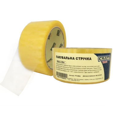 CRAFT TAPE PTC4866 48мм х 66м Стрічка пакувальна