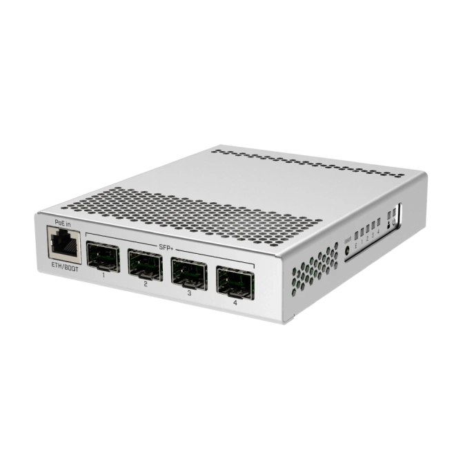 MikroTik CRS305-1G-4S+IN 5-портовий керований комутатор фото 1