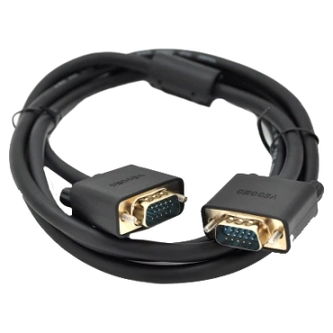 VEGGIEG VG-1.5 VGA 3 + 6 (тато-тато) OD-6.5мм 1 ферит Кабель