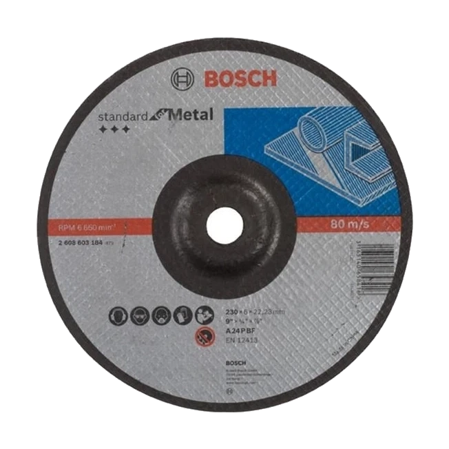 Bosch 230х6 мм (2608603184) Обдирний круг для металу фото 1