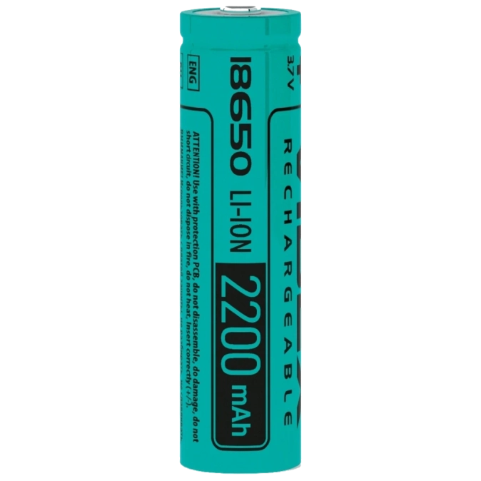 Videx Li-Ion 18650 2200mAh Аккумулятор фото 1