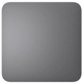 Ajax SoloButton (1-gang/2-way) grey Кнопка для одноклавішного чи прохідного вимикача фото 1