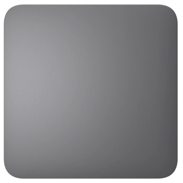Ajax SoloButton (1-gang/2-way) grey Кнопка для одноклавішного чи прохідного вимикача