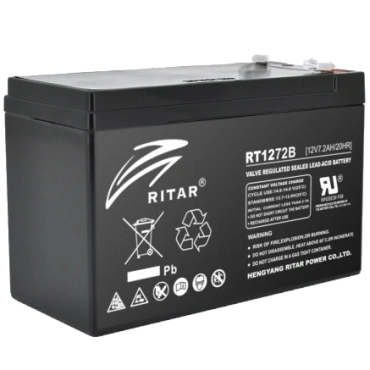 AGM RITAR RT1272B 12V 7.2Ah Акумуляторна батарея