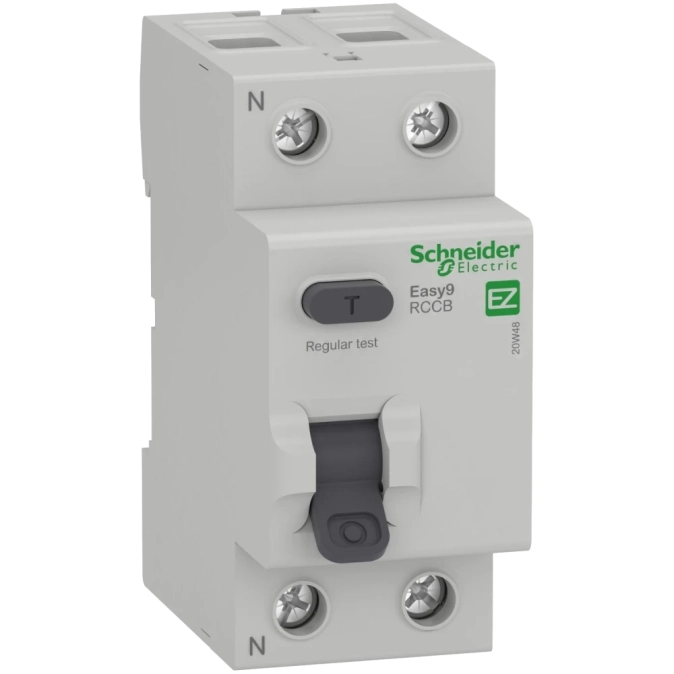 Schneider Electric Easy9 EZ9R34240 2P 40A 30mА Диференційний вимикач фото 1