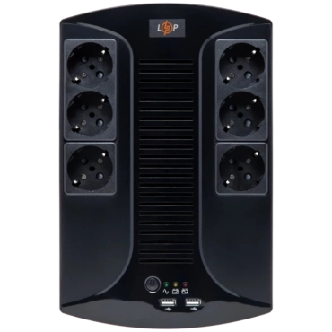 Logicpower LP 650VA-6PS (455Вт) Источник бесперебойного питания