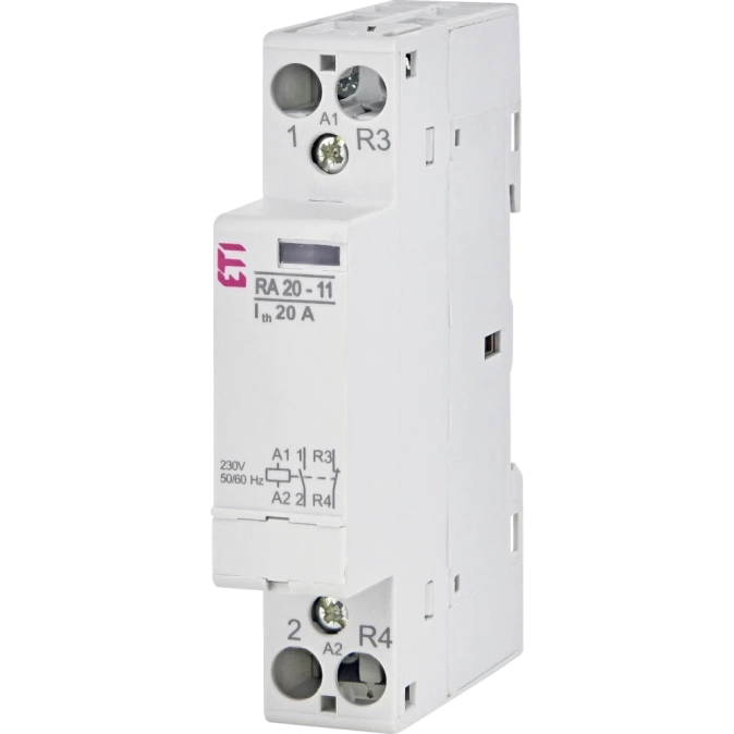 ETI RA 20-11 230V AC Контактор модульний фото 1
