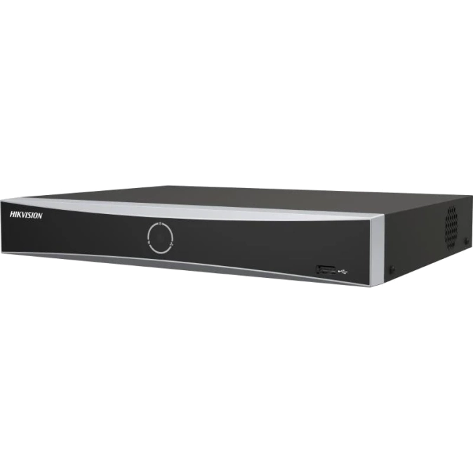 DS-7604NXI-K1(D) 4-канальний 1U K AcuSense 4K NVR Відеореєстратор Hikvision фото 1