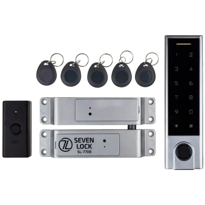 SEVEN LOCK SL-7708F Бездротовий біометричний комплект контролю доступу фото 1