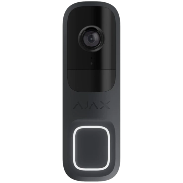 Ajax Doorbell graphite RAL 7024 Видеозвонок
