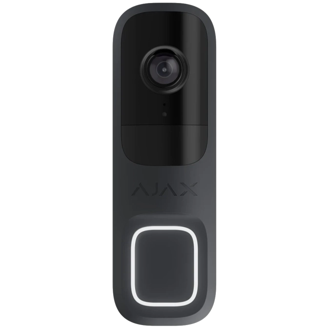 Ajax Doorbell graphite RAL 7024 Відеодзвінок
