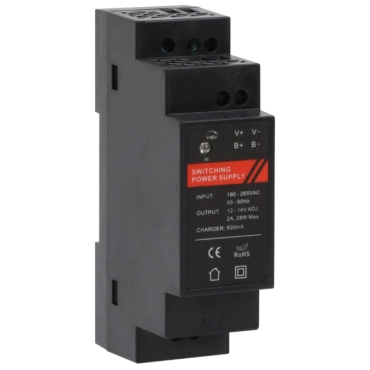DR12024-01B 12V/2A Блок живлення на DIN рейку