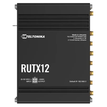 Teltonika RUTX12 Промисловий стільниковий маршрутизатор фото 1