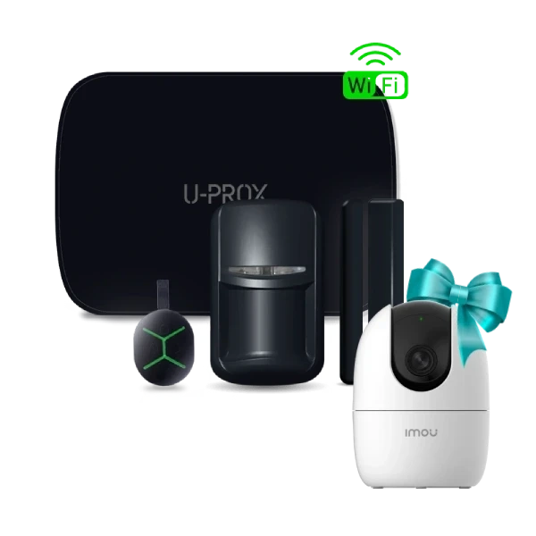 + IPC-K2EP-3H3W в подарунок Комплект U-Prox MPX LE KF kit Black фото 1