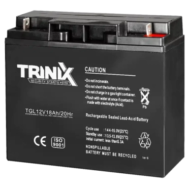 TRINIX GEL 12V 18Ah Аккумуляторная батарея