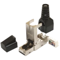 RJ45 STP кат. 6A Конектор екранований безінструментальний фото 1