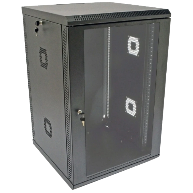 19" 18U 600х600х907 мм Шафа серверна 18 юнітів фото 1