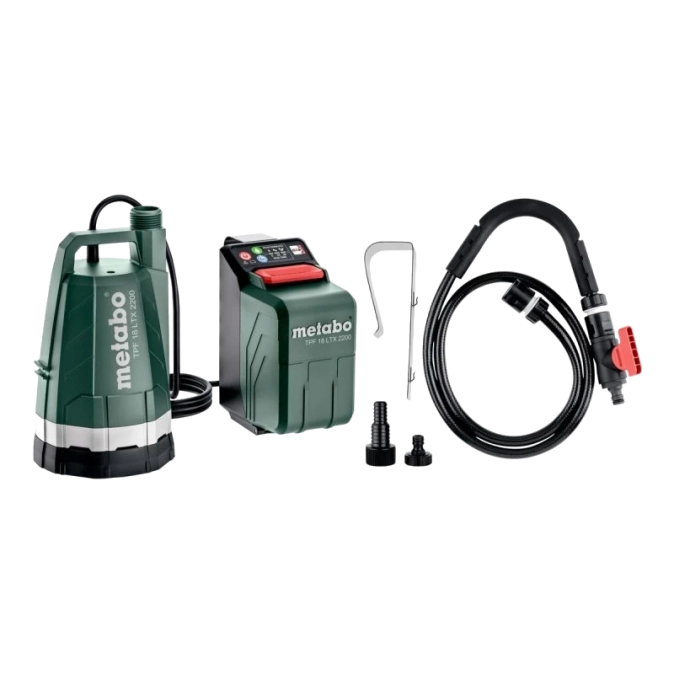 Metabo TPF 18 LTX 2200 (601729850) Акумуляторний занурювальний насос фото 1