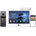 Neolight ALPHA Hybrid + SOLO FHD Graphite Комплект відеодомофону фото 1