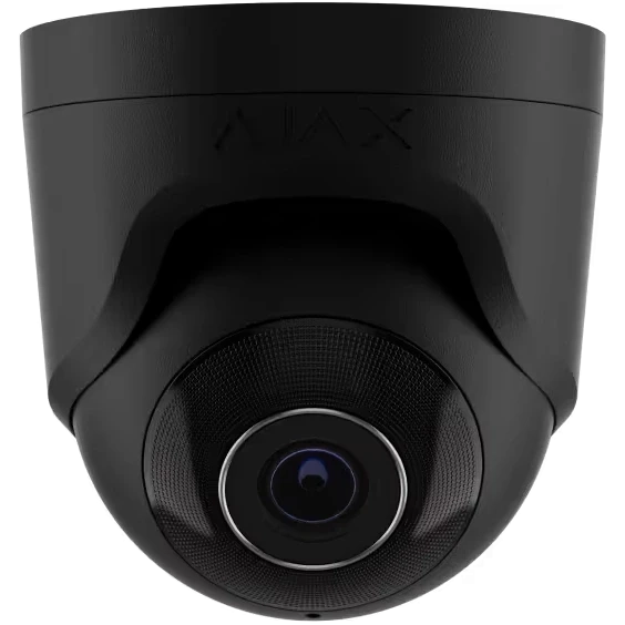 TurretCam (8EU) ASP black 5МП (4мм) IP відеокамера Ajax фото 1