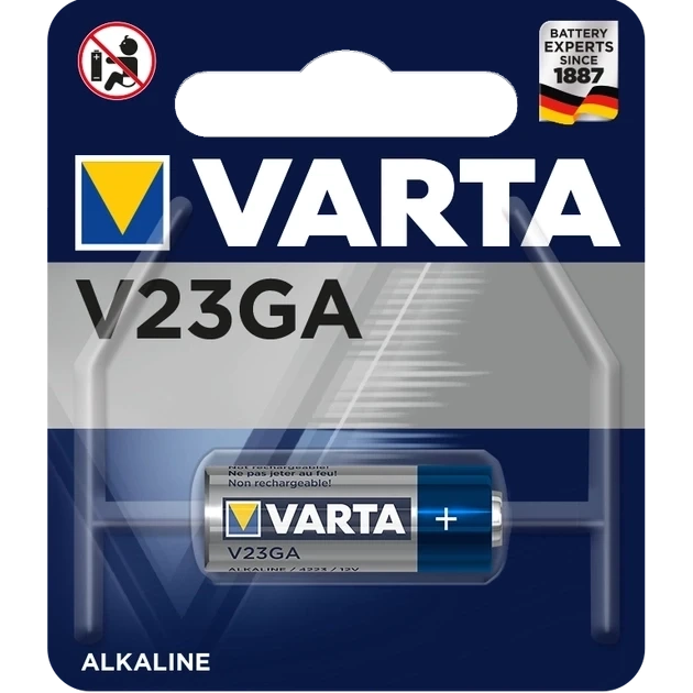 VARTA V 23 GA BLI 1 ALKALINE Батарейка фото 1