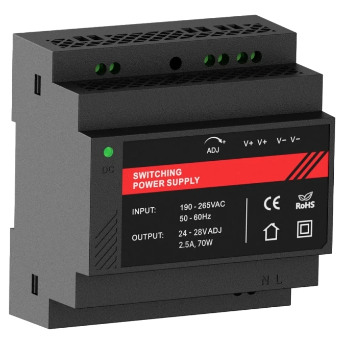 Kraft PSU-24025DIN(P) Джерело безперебійного живлення фото 1