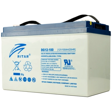 Ritar DG12-100 100А•ч 12В гелевая Свинцово-кислотная аккумуляторная батарея