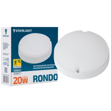 ENERLIGHT RONDO Светильник светодиодный 20Вт 5000К IP65 с датчиком движения