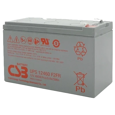 CSB UPS12460F2FR 12V9Ah Акумуляторна батарея фото 1