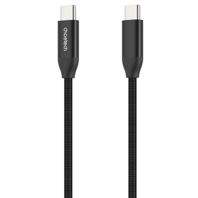 Choetech XCC-1035 1.2м Black USB-C to USB-C PD3.1 Кабель фото 1