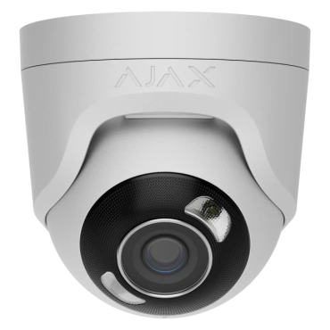 Ajax TurretCam HL (8 Mp/2.8 mm) white IP видеокамера