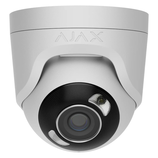 Ajax TurretCam HL (8 Mp/2.8 mm) white IP відеокамера фото 1