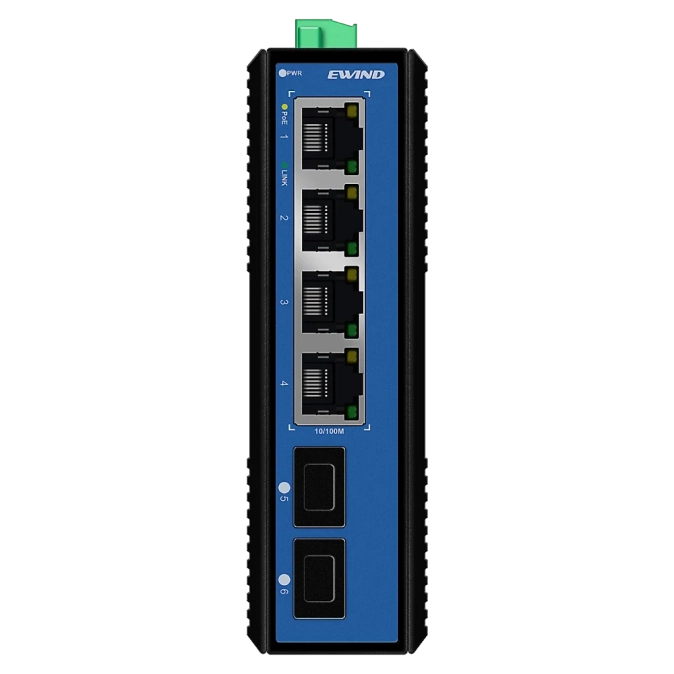 Ewind EW-PIS1706-4FE Комутатор 6 портів некерований фото 1