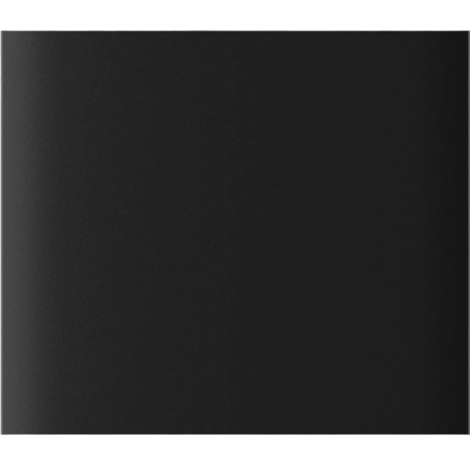 Ajax CenterButton (1-gang) vertical black Кнопка фото 1