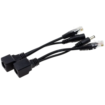 SEVEN P-731 PoE SET black Адаптер