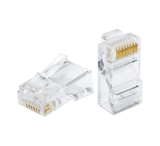 Hypernet P88U-C6 Конектор RJ45 кат.6 8P8C 50 мк упаковка 100 шт. фото 1