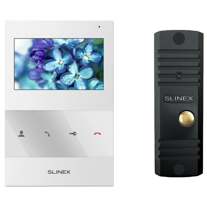 Slinex SQ-04(White)+ML-16НD(Black) Комплект відеодомофону