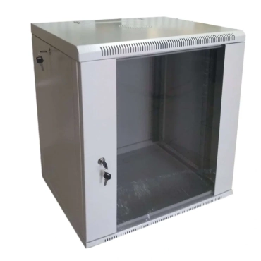 WMNC66-15U-FLAT Шафа 15U 600x60 мм настінна розбірна Hypernet